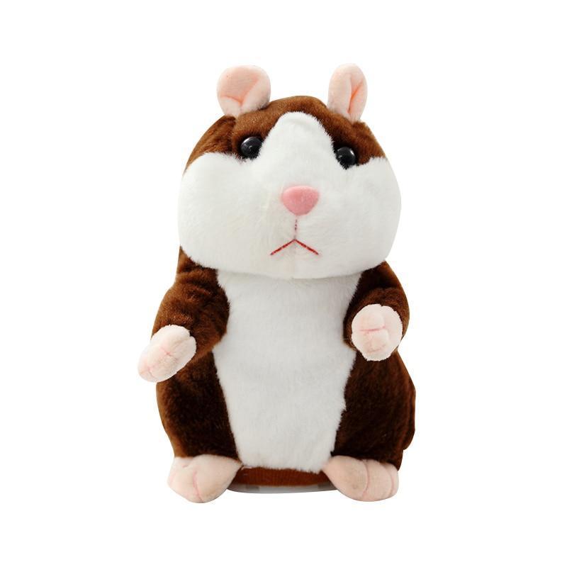Norvo | #1 Beste Snakkende hamster Cheeky Repeating Søte Plagg Toy Julegave