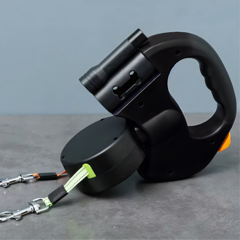 Skanto | PowerPup Duo-Bånd — Endelig stressfrie turer med to hunder i perfekt harmoni