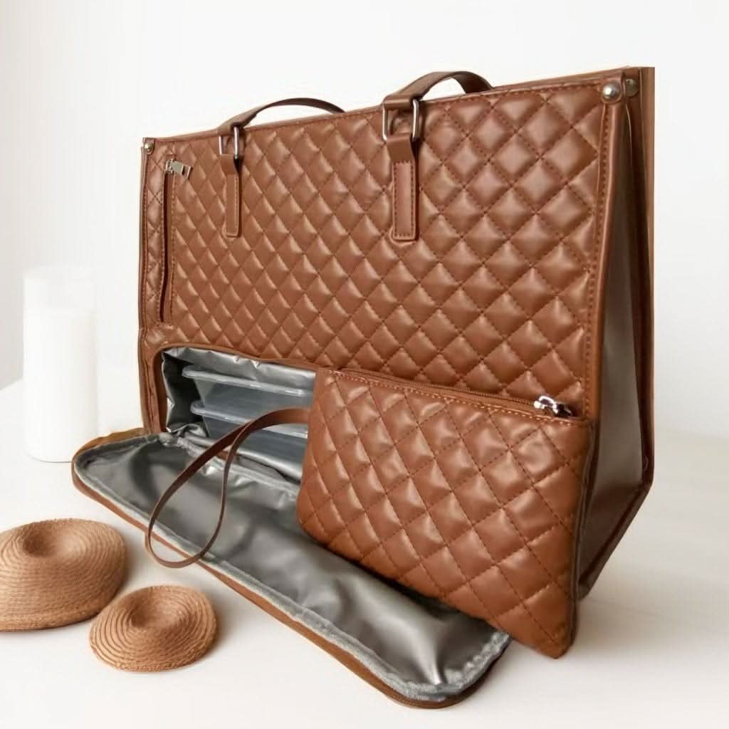 Skanto | in-1 - Elegant handlebag med integrert isolert rom & stort lagringsrom