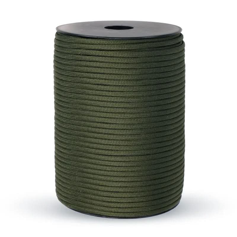 Skanto | 100 m Militært Paracord for Overlevelse & Ekstreme Utendørsoperasjoner