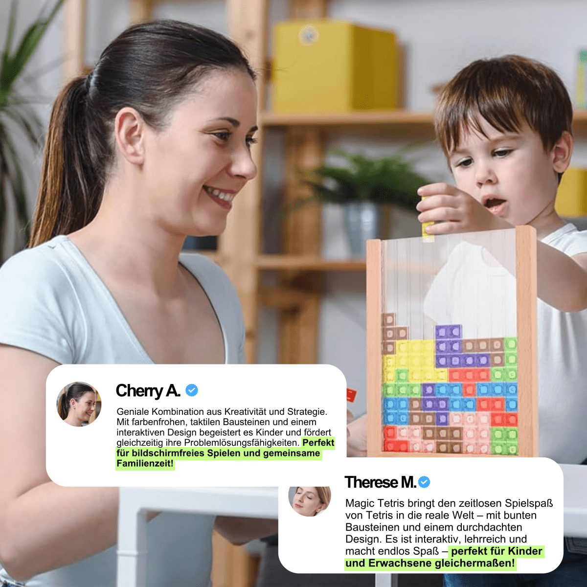 Norvo | Bærekraftig Tetris puslespill for hele familien