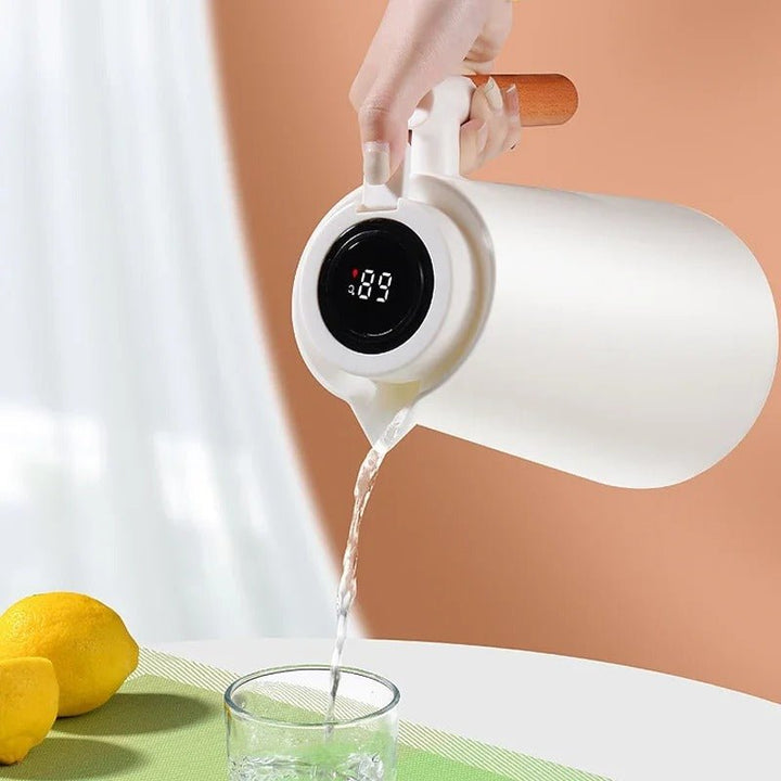 Termisk kanne med temperaturdisplay 1 L | Skanto