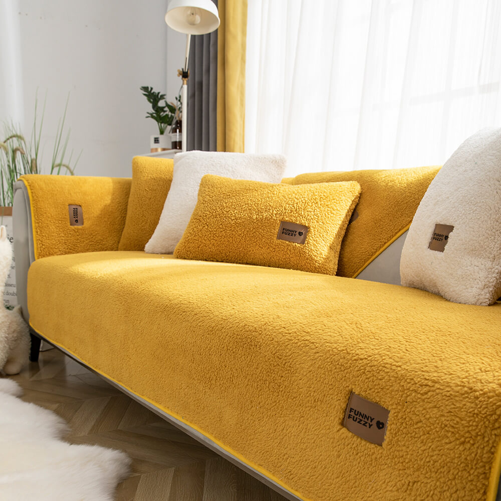 Skanto | Sofa trekk fleece vanntett halkefri vaskbar