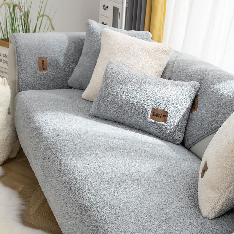 Skanto | Sofa trekk fleece vanntett halkefri vaskbar