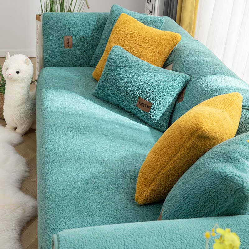 Skanto | Sofa trekk fleece vanntett halkefri vaskbar