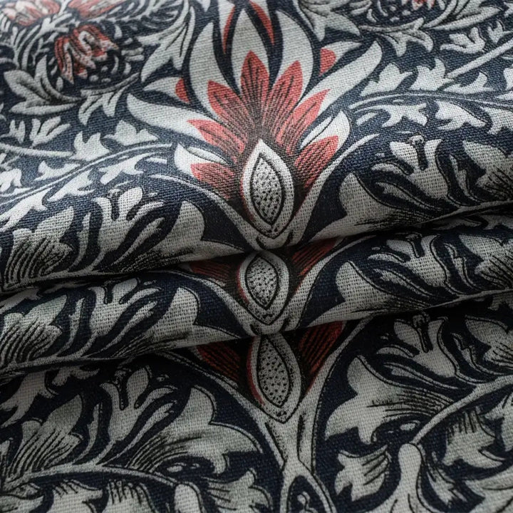 Skanto | Tistel Ebonleaf Blomstertapet Gardin