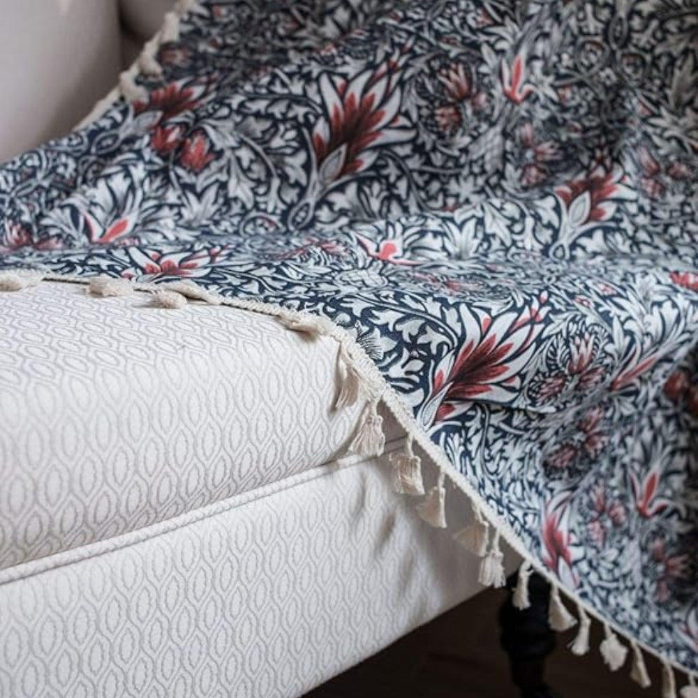Skanto | Tistel Ebonleaf Blomstertapet Gardin