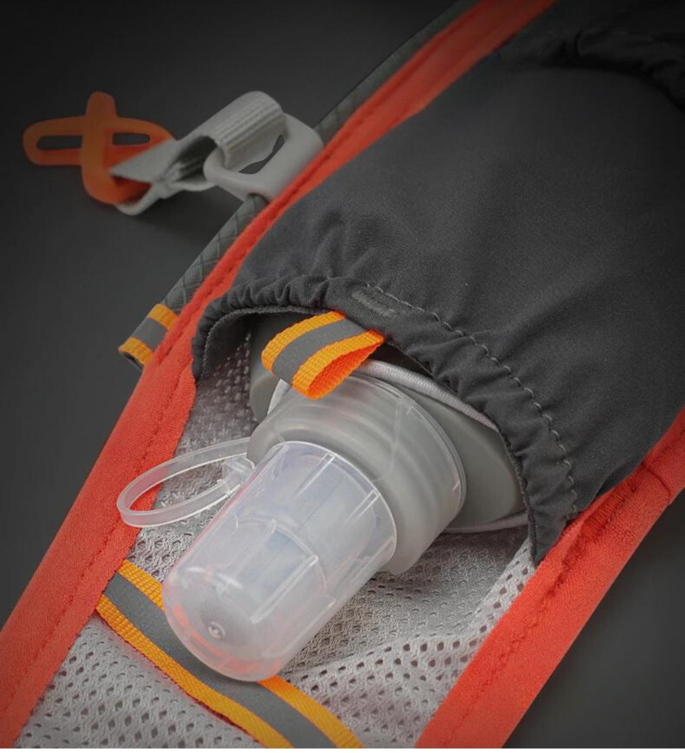 Skanto | SwiftRun Trail Running Vest – Lettvekts Løpevest med 2 Myke Flasker