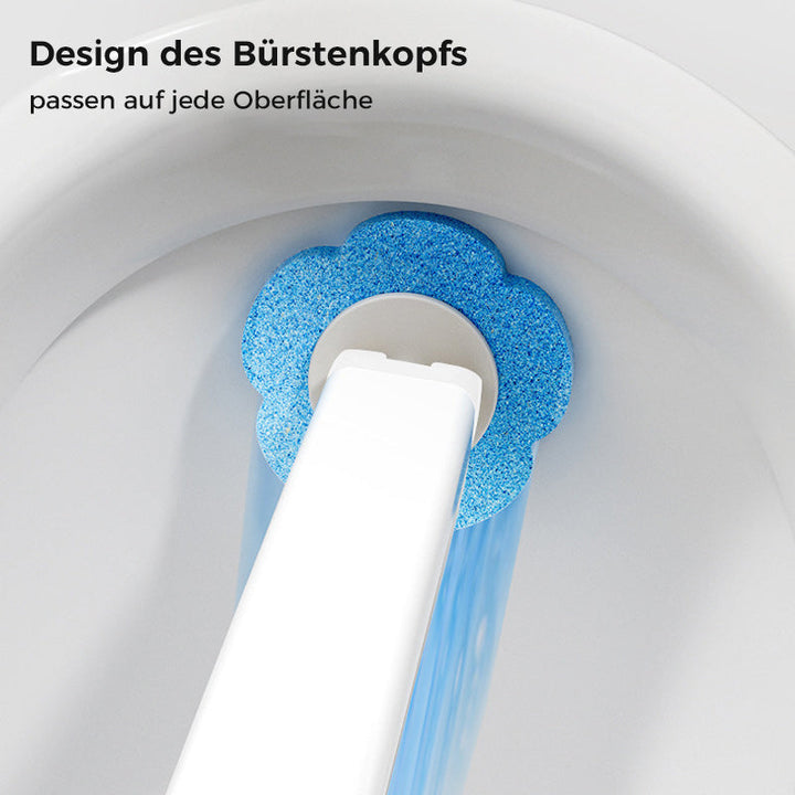 HygiBrush engangs toalettbørste med utskiftbare svamp hoder | Skanto