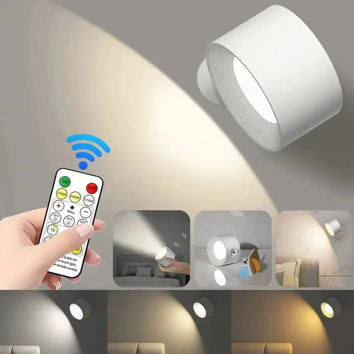 Skanto | LuminEase Magnetisk LED Vegglampe