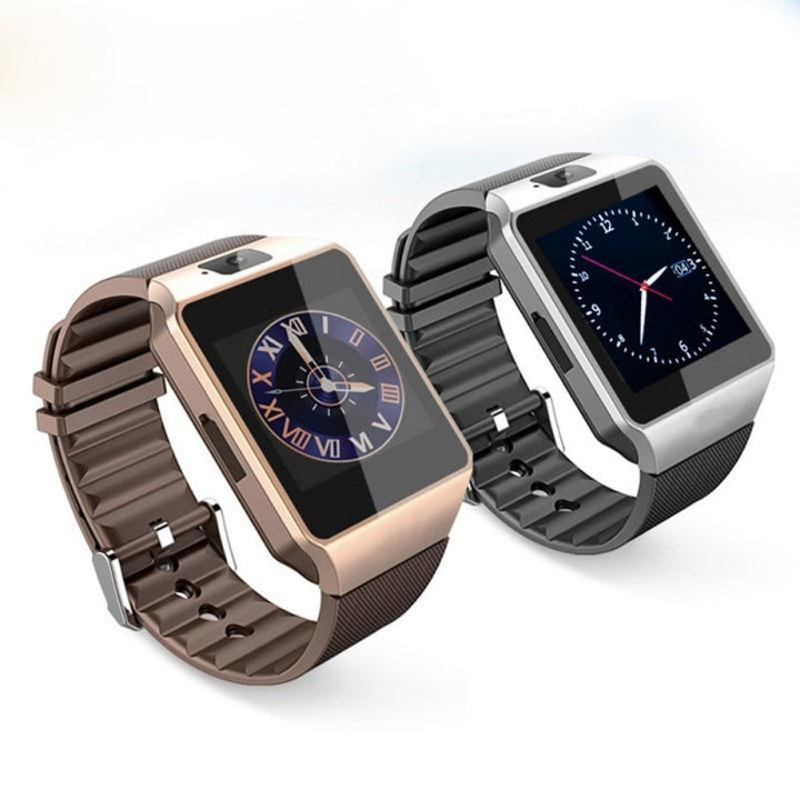 Skanto | Touch Screen Smart Watch dz09 Med Kamera Bluetooth Klokke SIM Kort Smartklokke For Ios Android Telefoner Støtte Flerspråklig