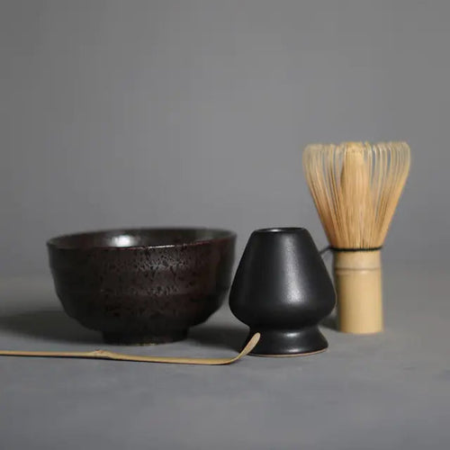 Skanto | Zenmatcha Te seremoni sett – Komplett matcha gave sett med bambusvisp og skål