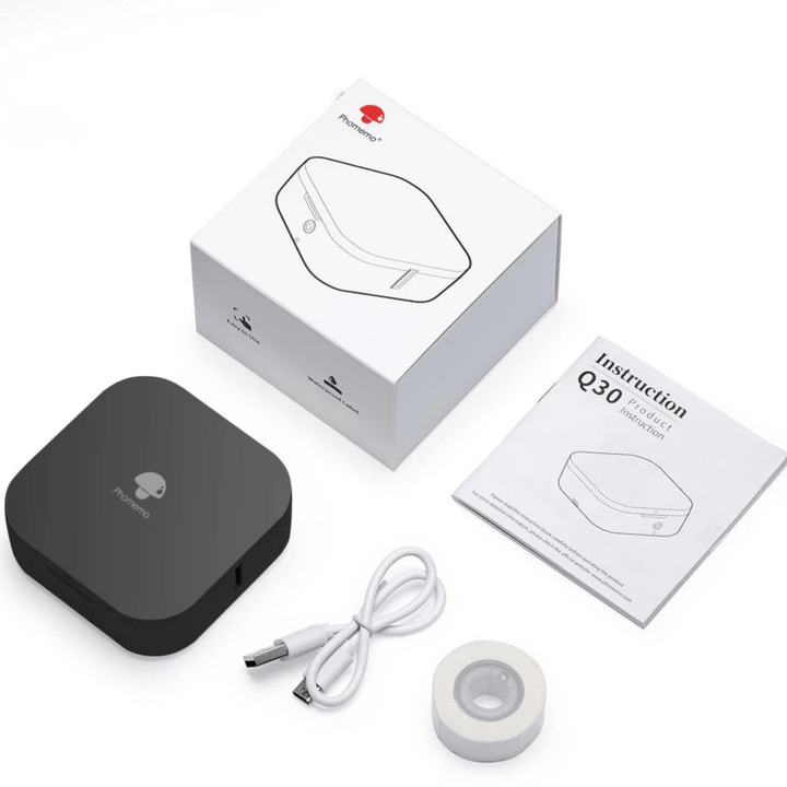 Skanto | Bärbar Bluetooth Termisk Etikettprinter med Oppladbart Batteri