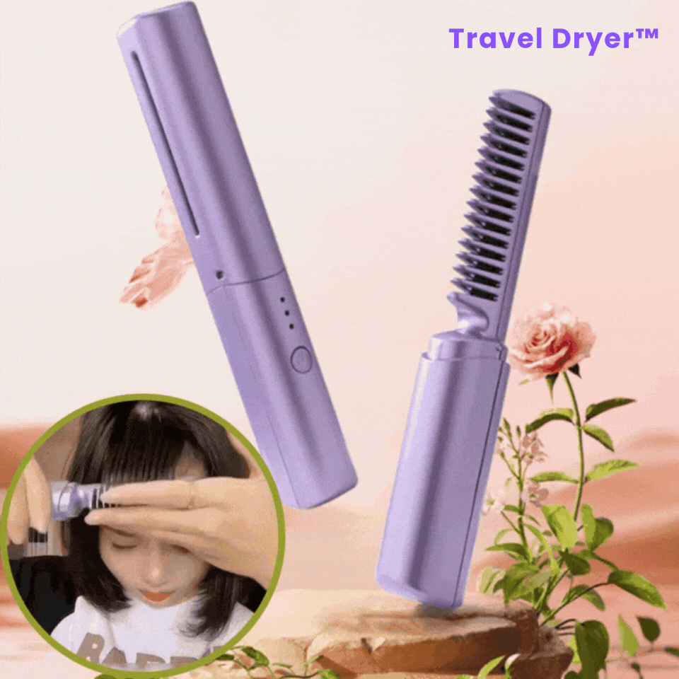 Skanto | Travel Dryer™ Rask og enkel hårstyling på farten på bare noen få minutter.