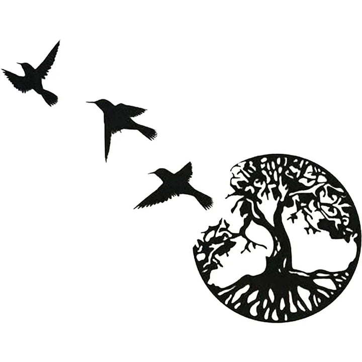 Skanto | Black Metal Wall Art Home Decor