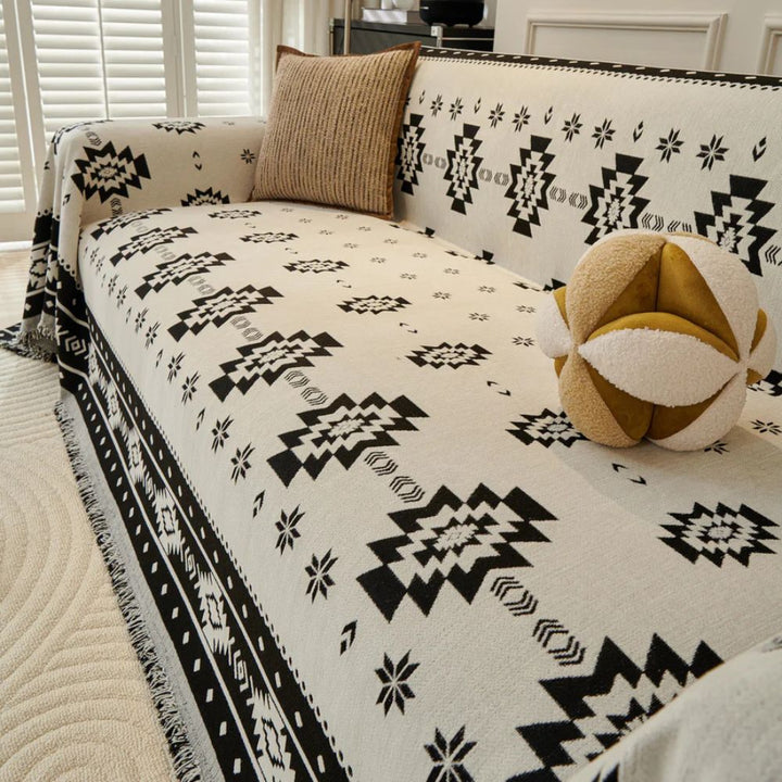 Skanto | Tribal Harmony Reversibel Sofa Deksel