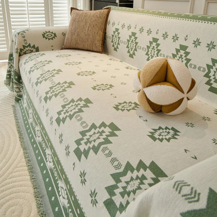 Skanto | Tribal Harmony Reversibel Sofa Deksel
