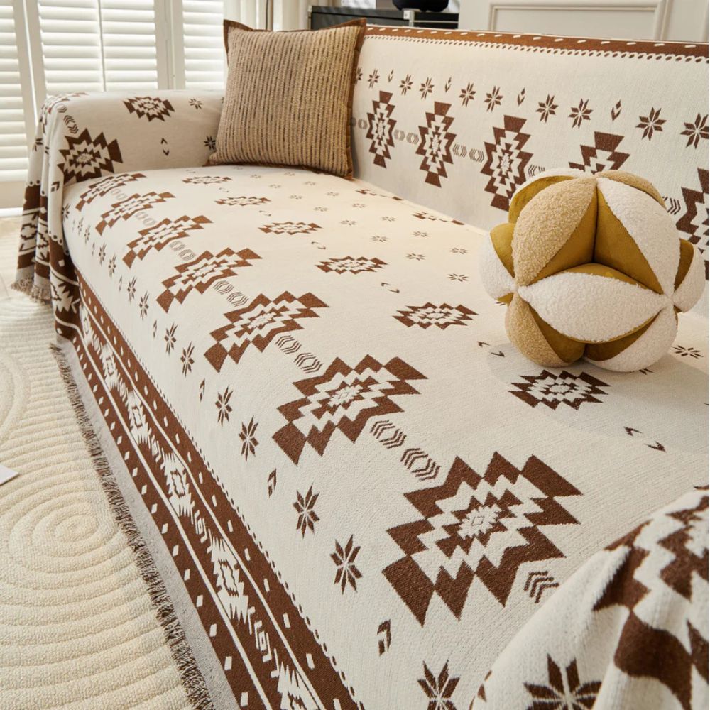Skanto | Tribal Harmony Reversibel Sofa Deksel