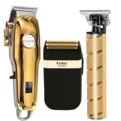 Skanto | SteelEdge X3 3-i-1 Trimmer & Barbermaskin | Presisjon & Trådløs | Svart