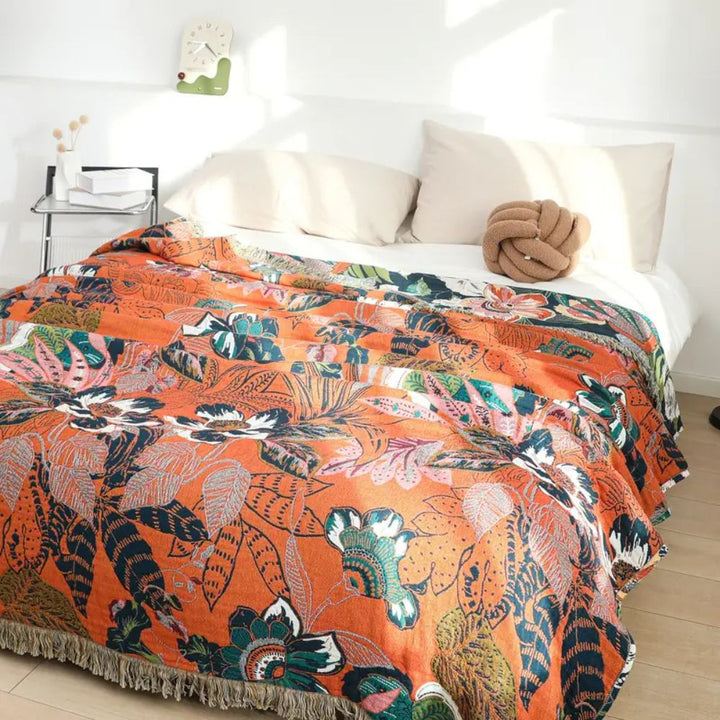 Skanto | Tropic Twilight Bomullteppe