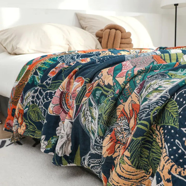 Skanto | Tropic Twilight Bomullteppe