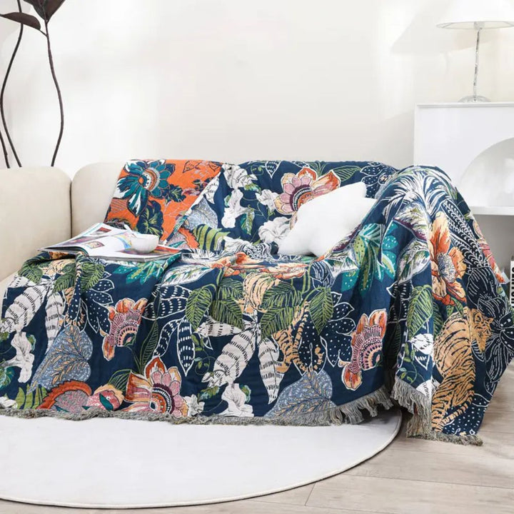 Skanto | Tropic Twilight Bomullteppe