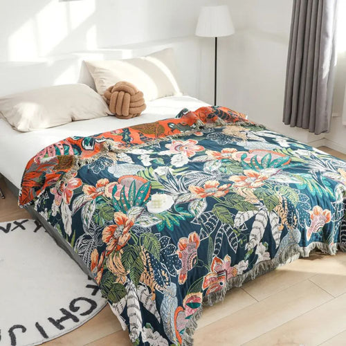 Skanto | Tropic Twilight Bomullteppe