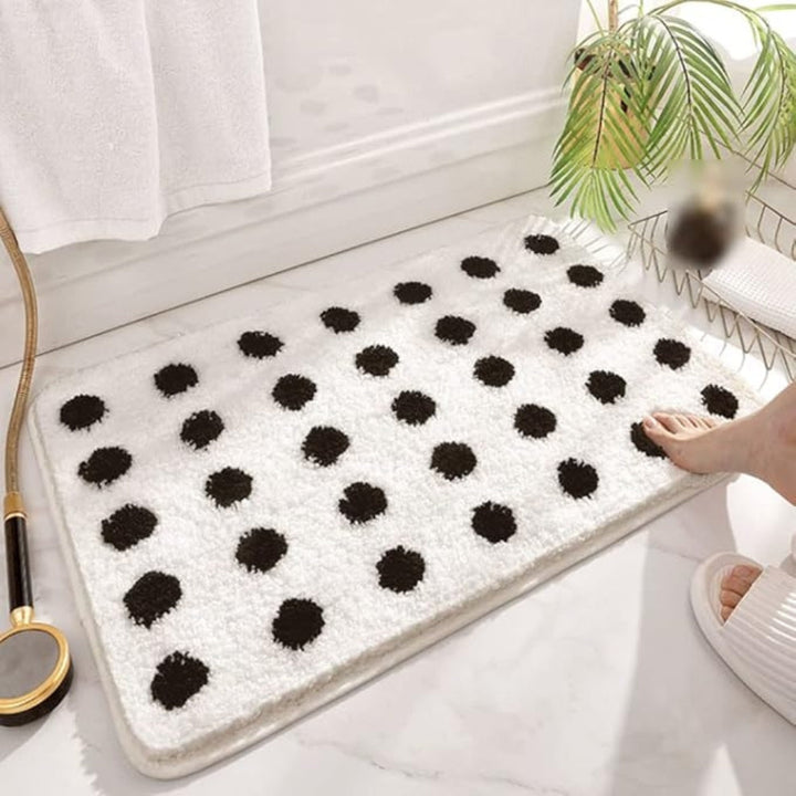 Skanto | Tuftet Plush Prikkete Badematte