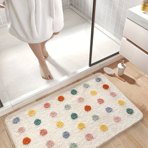 Skanto | Tuftet Plush Prikkete Badematte