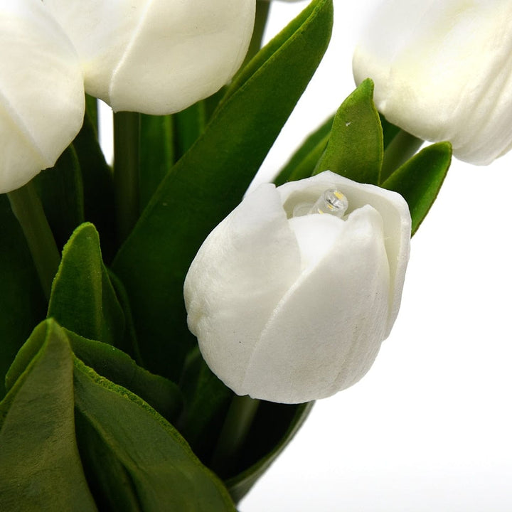 Tulipaner LED Nattlys Bankett Skålift