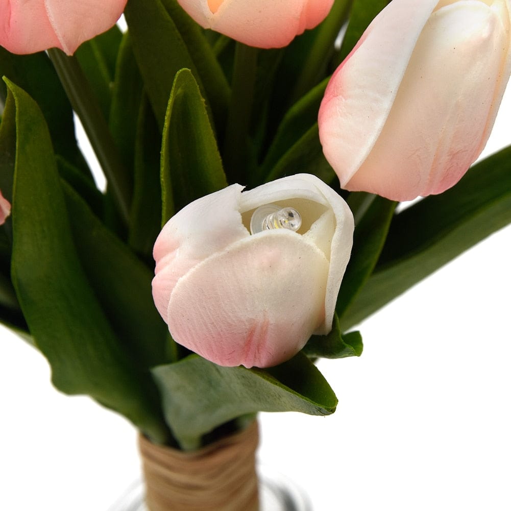 Tulipaner LED Nattlys Bankett Skålift