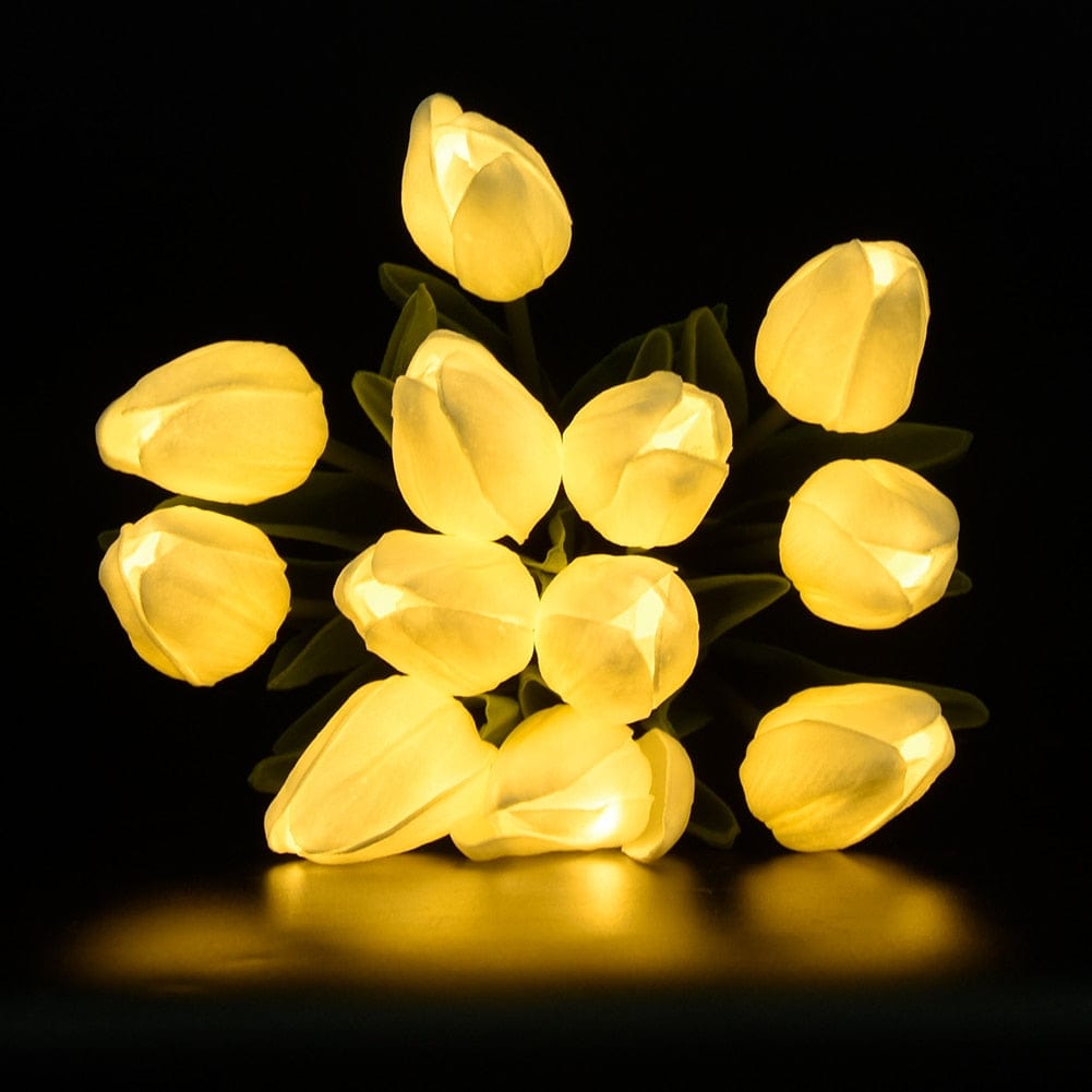 Tulipaner LED Nattlys Bankett Skålift