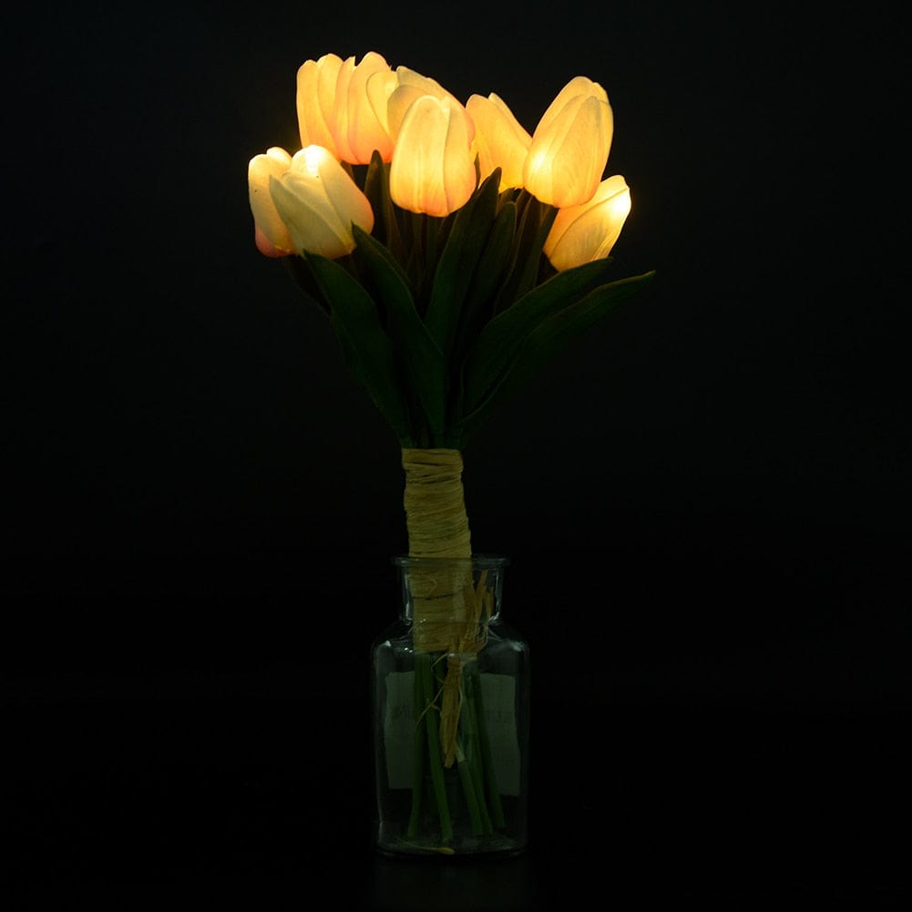 Tulipaner LED Nattlys Bankett Skålift