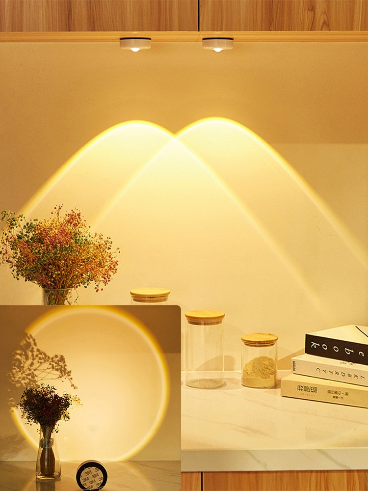 Skanto | Sunset Vakker Skyline LED Lysprojektor