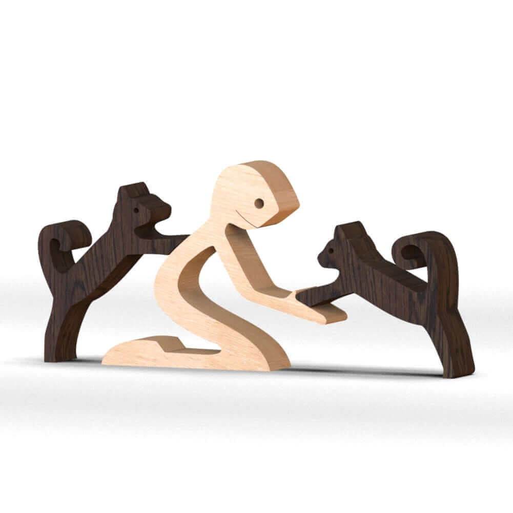 Skanto | Danske Treet dyr ornamenter