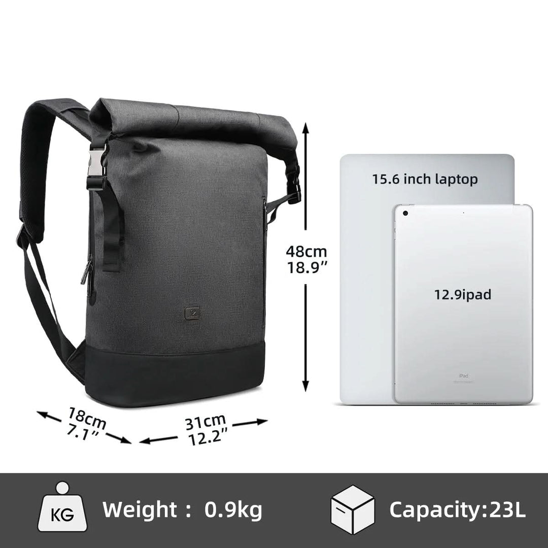 Skanto | Fleksibel Dagsryggsekk med USB & Laptoprom