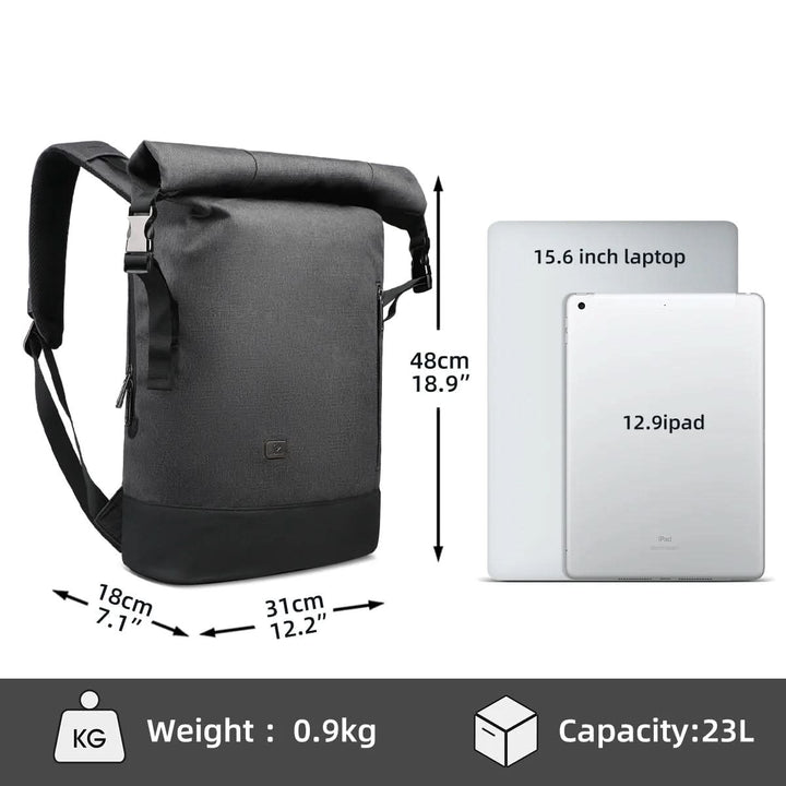 Skanto | Fleksibel Dagsryggsekk med USB & Laptoprom