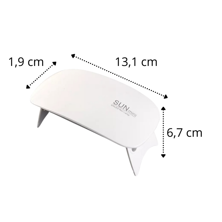 UV LED lampe til negler