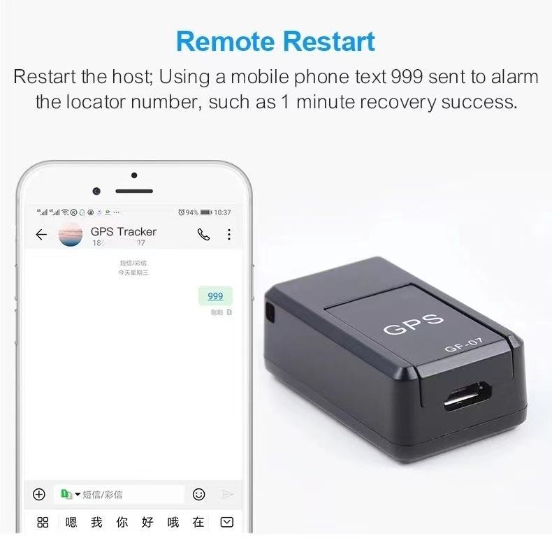 Skanto | Lokator - Magnetisk Mini Bil GPS Lokator (Sanntid-Overvåking)