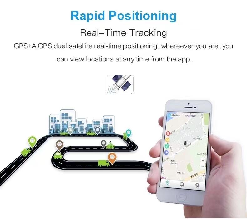 Skanto | Lokator - Magnetisk Mini Bil GPS Lokator (Sanntid-Overvåking)