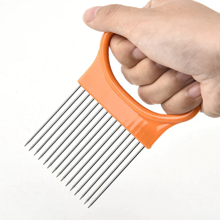 OnionMaster Cutter - Håndholdt Skiver for Kjøkken Skanto