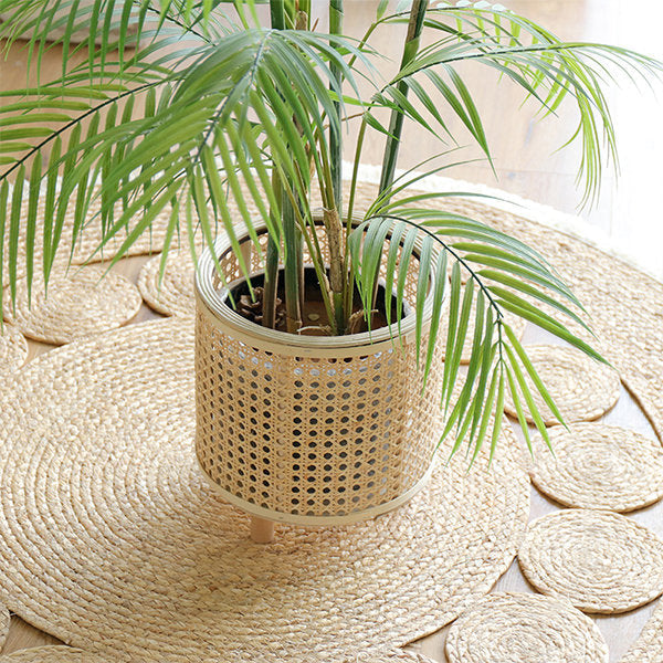 Skanto | Flettet Blomsterpotteholder laget av Rattan