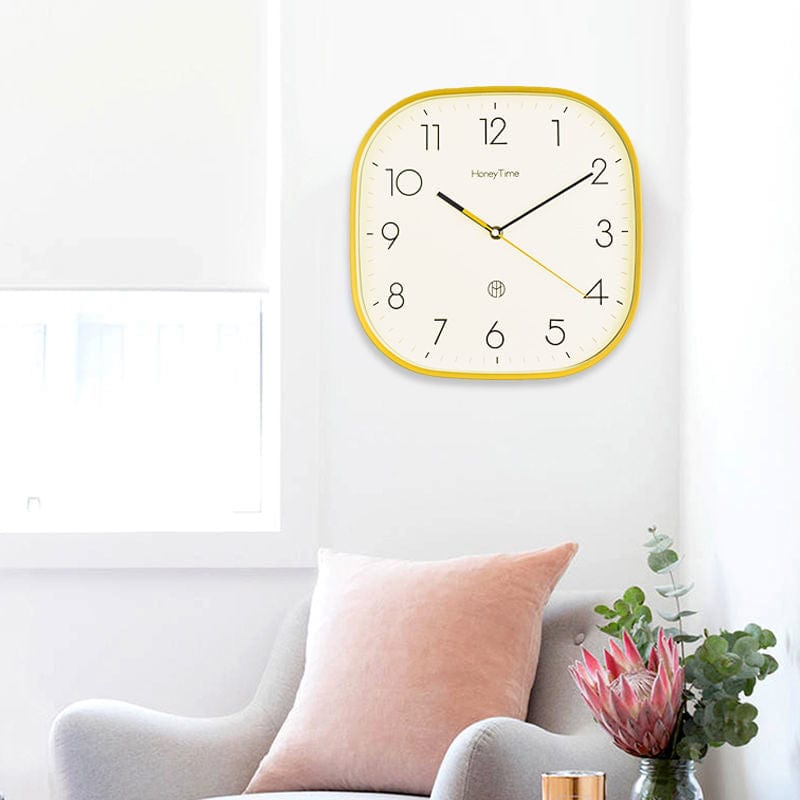 Ultra Silent Square Clock Skanto