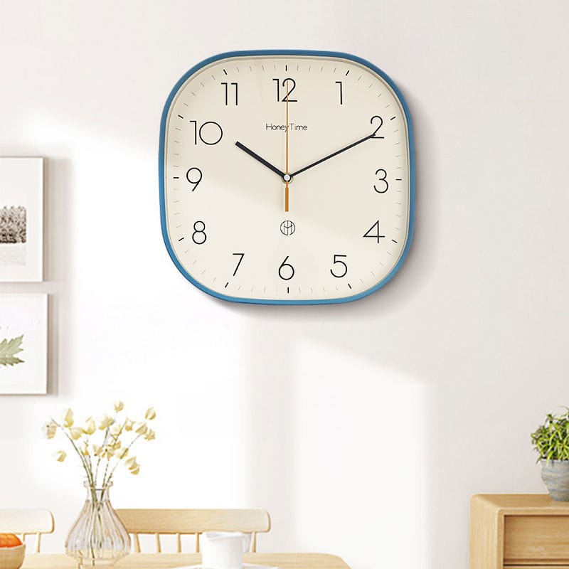 Ultra Silent Square Clock Skanto