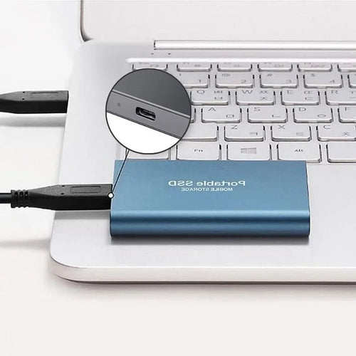 128GB Ultra Rask Ekstern SSD