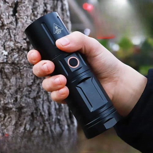 Ultra Bright Night Beam Rechargeable Flashlight | Skanto