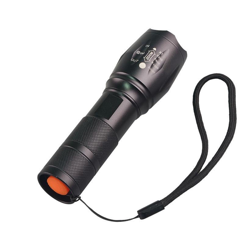 Skanto | IcoolGadget Ultrafiolett 365nM 395nM 4W Kraft LED Aluminium Zoom UV lommelykt lampe Svart lys Fakkel