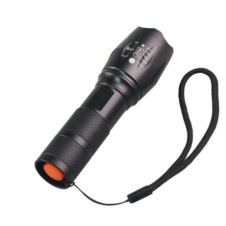 Skanto | IcoolGadget Ultrafiolett 365nM 395nM 4W Kraft LED Aluminium Zoom UV lommelykt lampe Svart lys Fakkel
