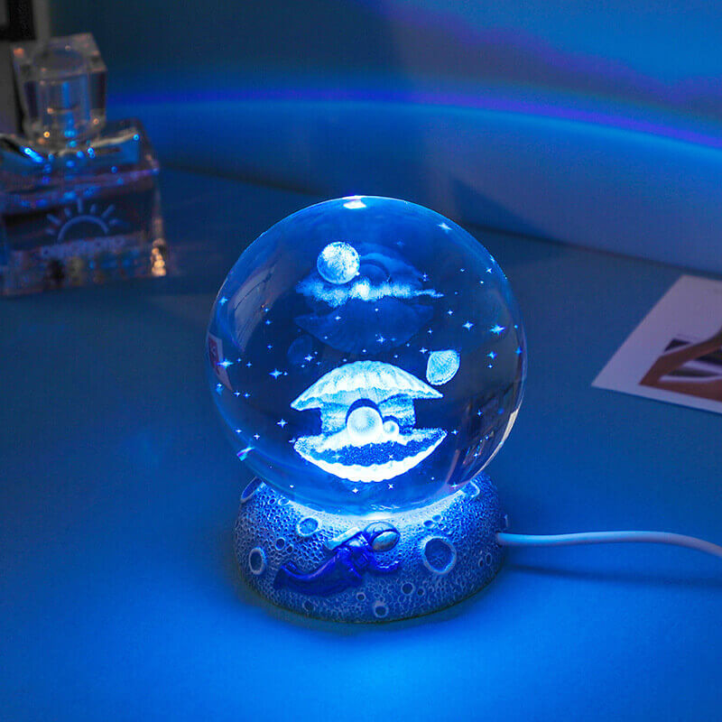 Skanto | Underwater World Krystallkule Nattlys