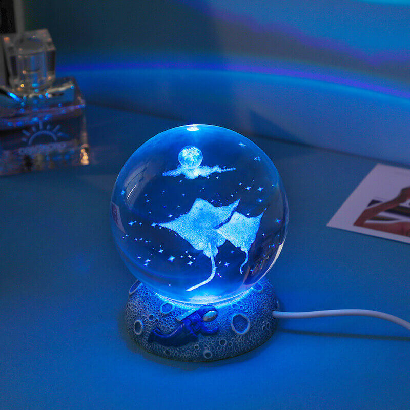 Skanto | Underwater World Krystallkule Nattlys